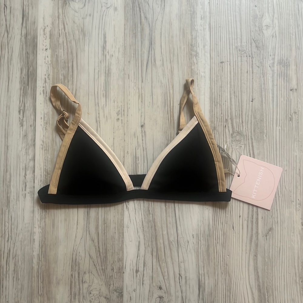 Kittenish bikini top